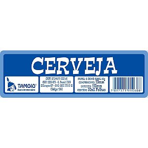 Impresso Talao Ficha Cerveja 50X2 75MMX160MM PCT.C/10