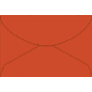 Envelope Visita Colorido Vermelho Color PLUS 80G. CX.C/100