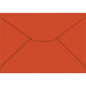 Envelope Carta Colorido 114X162MM Vermelho 80G CX.C/100