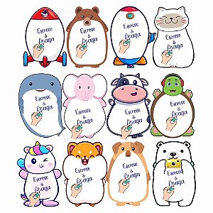 Lousa Infantil 30X22CM Modelos Sortidos DP.C/12