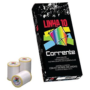 Linha para Pipa N.10 C/457MTS. 500 Jardas CX.C/12