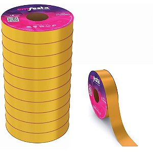 Fita Poli Lisa 15X50M Dourada PCT.C/10