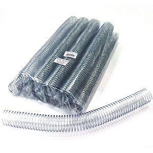 Espiral para Caderno 33MM TRANSP. C/27UN. P/250FLS. Pacote