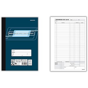 Livro Movimento Caixa Oficio 100 Folhas PCT.C/10