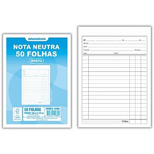 Impresso Talao Nota Neutra 1/36 50F. 104X146 PCT.C/20