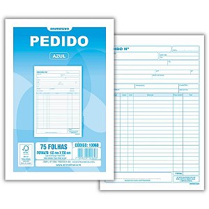 Impresso Talao de Pedido 1/18 1 Via 75 Folhas PCT.C/10