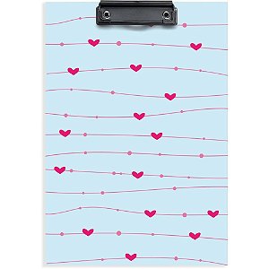 Prancheta Duratex Oficio Linha Coracao Prend.met CX.C/06