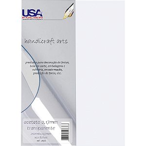 Capa para Encadernacao A4 Acetato Cristal 0,17MM PCT.C/100