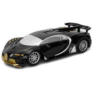 Carrinho Controle Remoto Racing Control Falcon Preto