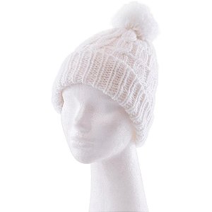 Touca Croche C/ Pompom Poliester (S) PCT.C/02