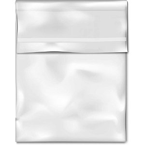 Saco Adesivado Transparente 30X48CM PCT.C/100