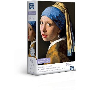 QUEBRA-CABECA Cartonado Moca com Brinco de Perola 500P