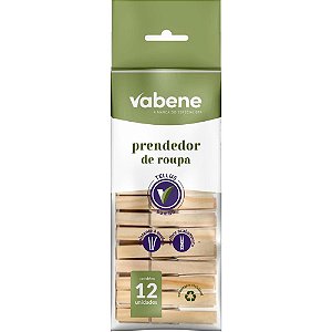 Prendedor de Roupa Bambu 7CM PCT.C/12