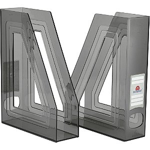 Porta Revista Classic Fume PCT.C/02