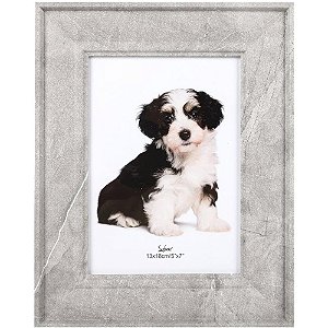Porta Retrato MDF Moldura Cinza 12X18CM