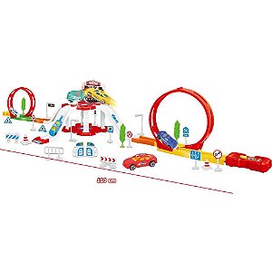 Pista Racing Looping Duplo 110CM