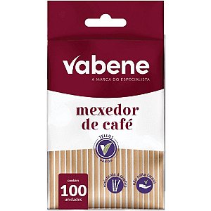 Palheta Descartavel Mexedor de Cafe Bambu PCT.C/100