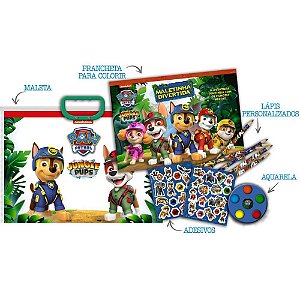 Maleta para Pintura Patrulha Canina Maletinha Dive