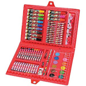 Maleta para Pintura Minnie Completa PLAST. 72ITENS