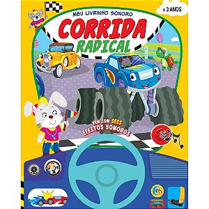 Livro Sonoro Corrida Radical 19,5X25CM