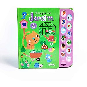 Livro Sonoro Amigos do Jardim 12 SONS
