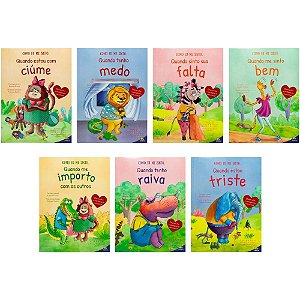 Livro Infantil Ilustrado Como ME Sinto II 20X27 36P 7TI PCT.C/07