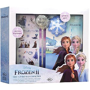 Livro Infantil Colorir Frozen Livro das Emocoes