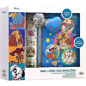Livro Infantil Colorir Disney Livro das Emocoes