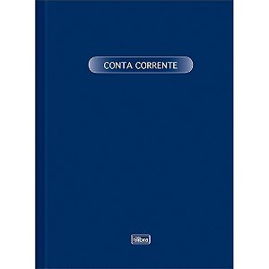Livro Conta Corrente 1/4 100 Folhas PCT.C/05