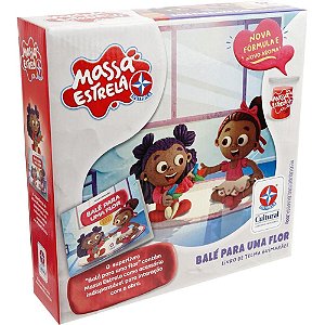 Livro Brinquedo Ilustrado Bale para UMA FLOR com Massa KIT