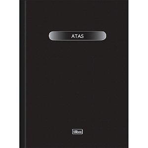 Livro ATA Capa Dura Oficio 50 Folhas Vertical PCT.C/10
