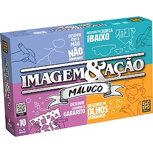 Jogo de Tabuleiro Imagem e Acao Maluco
