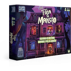 Jogo de Tabuleiro Fuga da Mansao