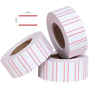 Etiqueta para Preco MX 5500R 21X12MM C/1000 Etique PCT.C/10