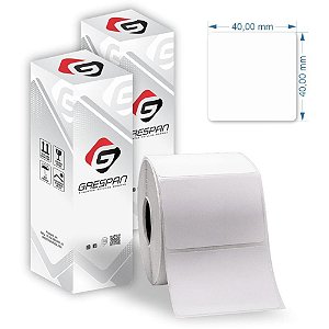 Etiqueta para Balanca Termica ECO 40X40MM 20M 20G CX.C/06