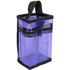 Estojo Porta CANETA/NECESSAIRE Roxo