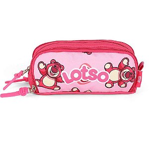 Estojo Triplo Lotso Rosa