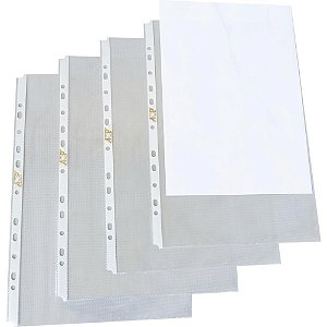 Envelope Plastico A4 11FUROS 0,8MM PCT.C/100