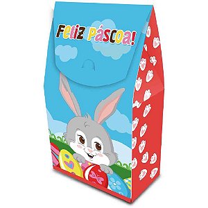 Embalagem para Doces Pascoa CX. Divertida 9X5X15CM PCT.C/06