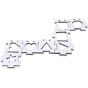 Domino Percepcao Tatil Vazado 28PCS