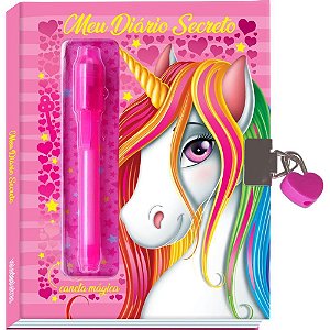 Diario Meu Diario Secreto Unicornio