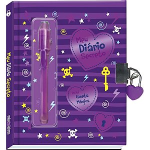 Diario Meu Diario Secreto Roxo