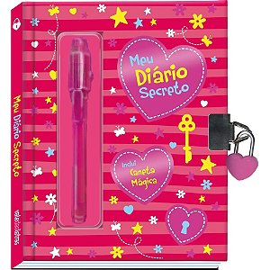 Diario Meu Diario Secreto Rosa