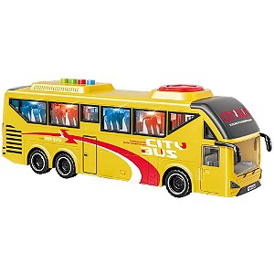 Carrinho Travel Driver BUS Amarelo