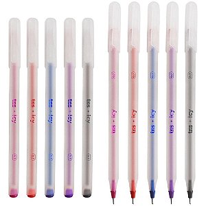 Caneta Esferografica TRIS ICY 0.7MM 5 Cores (S) DP.C/50