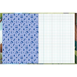 Caderno Quadriculado Univers. Aventurinos Aritmetica Costura PCT.C/10