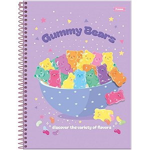 Caderno 01X1 Capa Dura Sugar RUSH 80F PCT.C/04