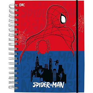 Caderno 01X1 Capa Dura Homem ARANHA SMART UNIV.C/ELAS