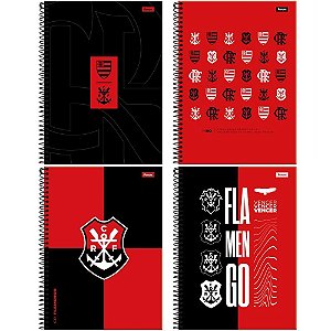 Caderno 01X1 Capa Dura Flamengo FIT 80FLS PCT.C/04