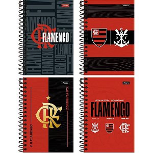 Caderneta Espiral Capa Dura Flamengo 80FLS PCT.C/04